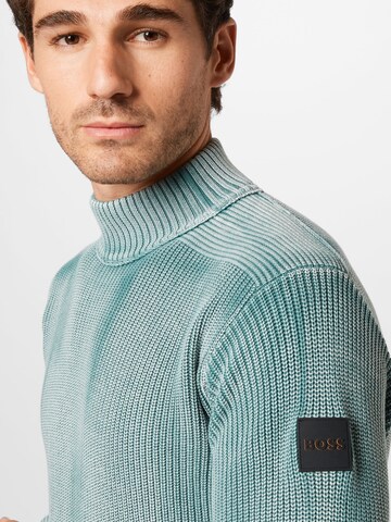 BOSS Sweater 'Katreat' in Green