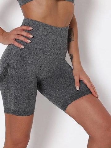 Shapetape Slimfit Leggings 'High Waist Sport Short' in Grijs