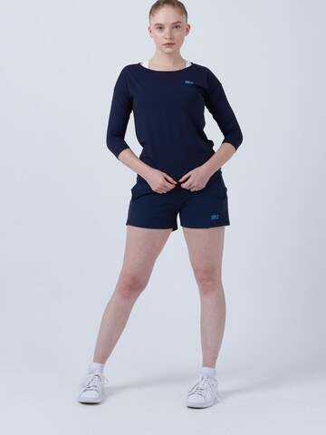 SPORTKIND Funktionsshirt '3/4 Loose Fit'‌‌‌‌‌‌‌‌‌ in Blau