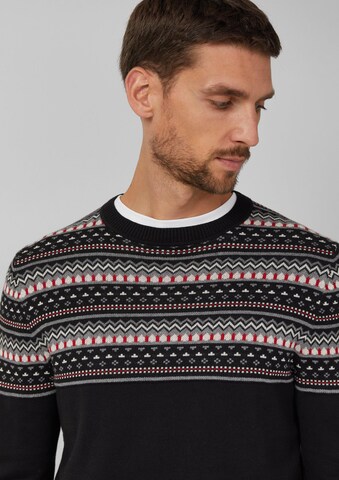 s.Oliver Pullover in Schwarz