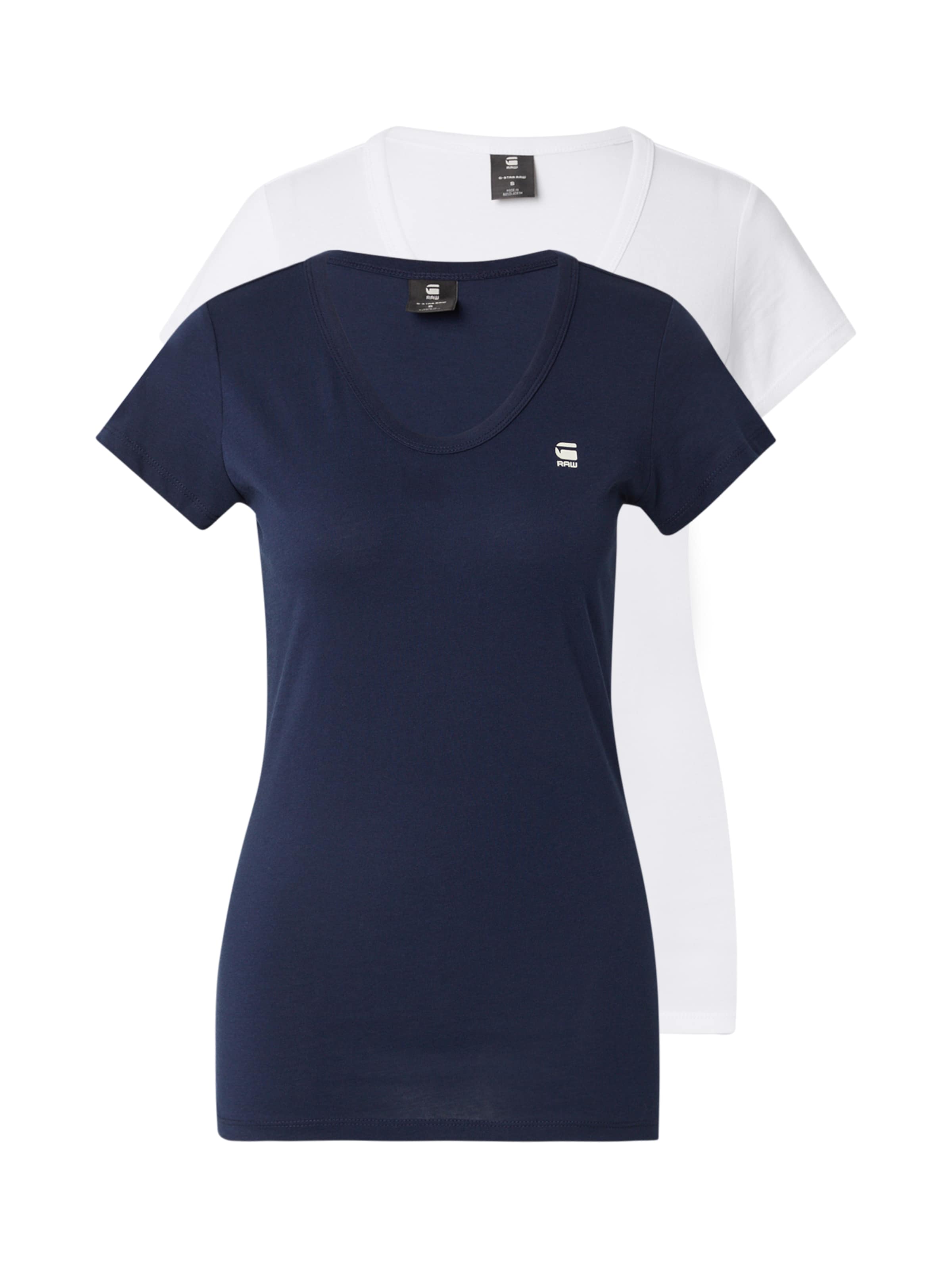 G-STAR - Camiseta en azul: frente