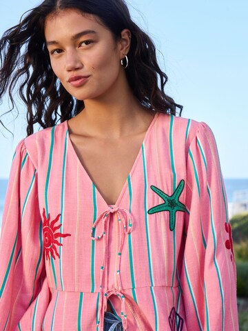 Next Bluse i pink