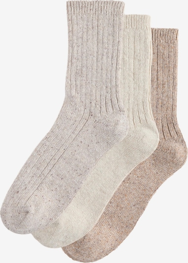 Next Čarape u bež / ecru/prljavo bijela / tamno bež, Pregled proizvoda