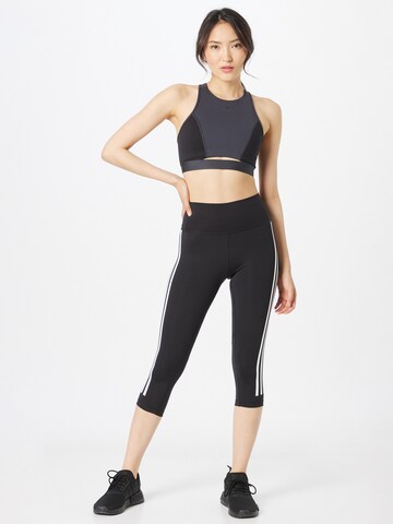 ADIDAS SPORTSWEAR Skinny Sporthose in Schwarz