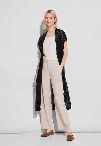 STREET ONE Kimono in Schwarz