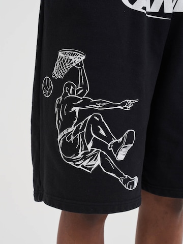 AND1 - regular Pantalón en negro