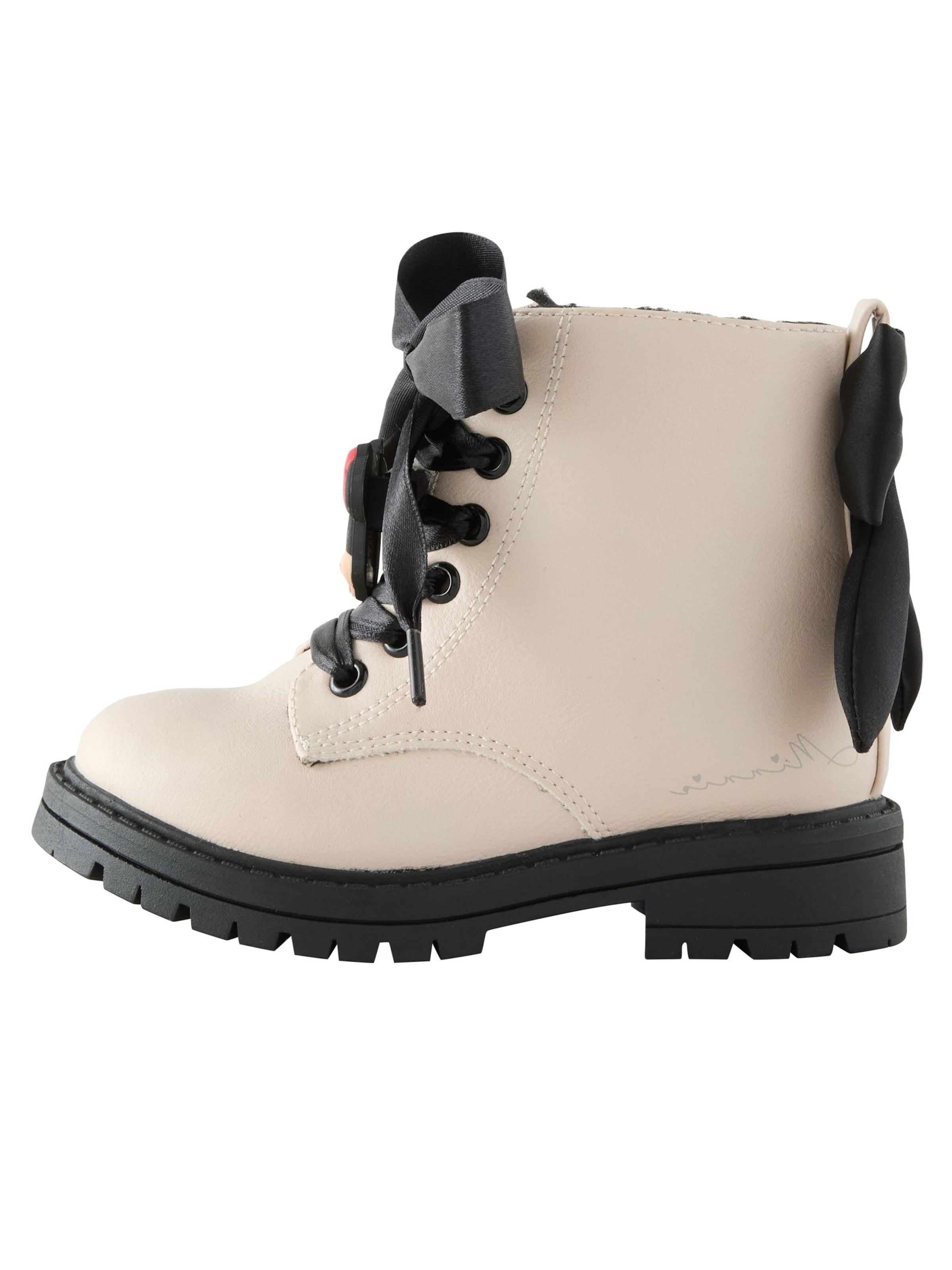 Next Stövel i beige: framsida