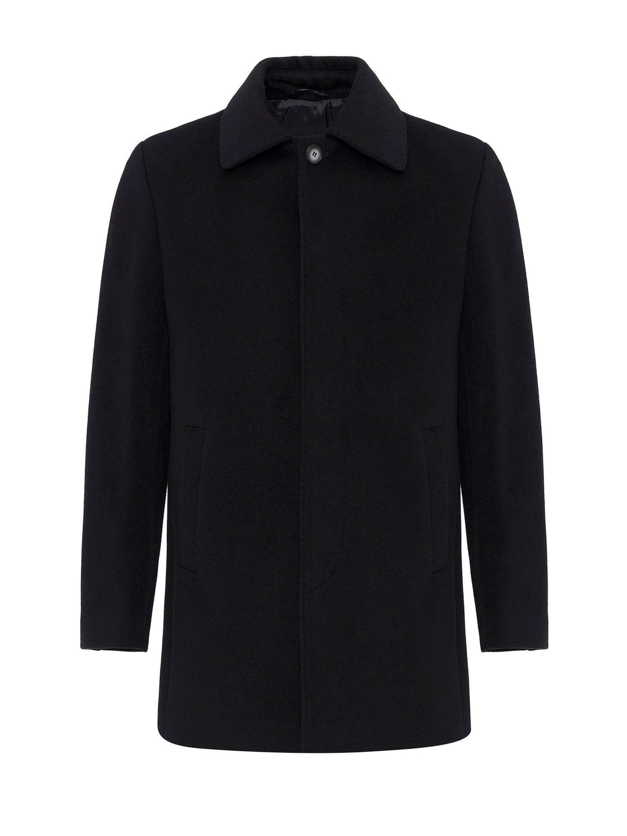 Moxx Paris Kevad-sügismantel, värv must: eest vaates