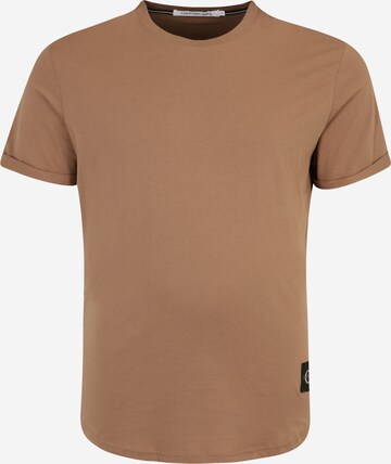 Calvin Klein Jeans Plus T-Shirt in Beige: predná strana