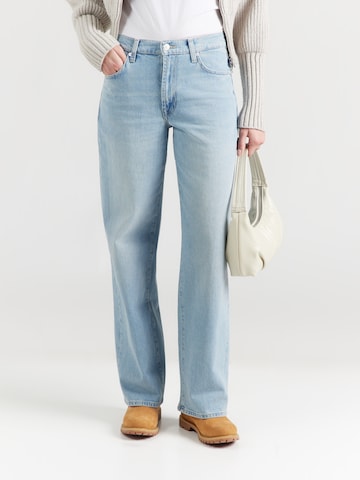7 for all mankind Regular Jeans 'STOVEPIPE' in Blauw: voorkant