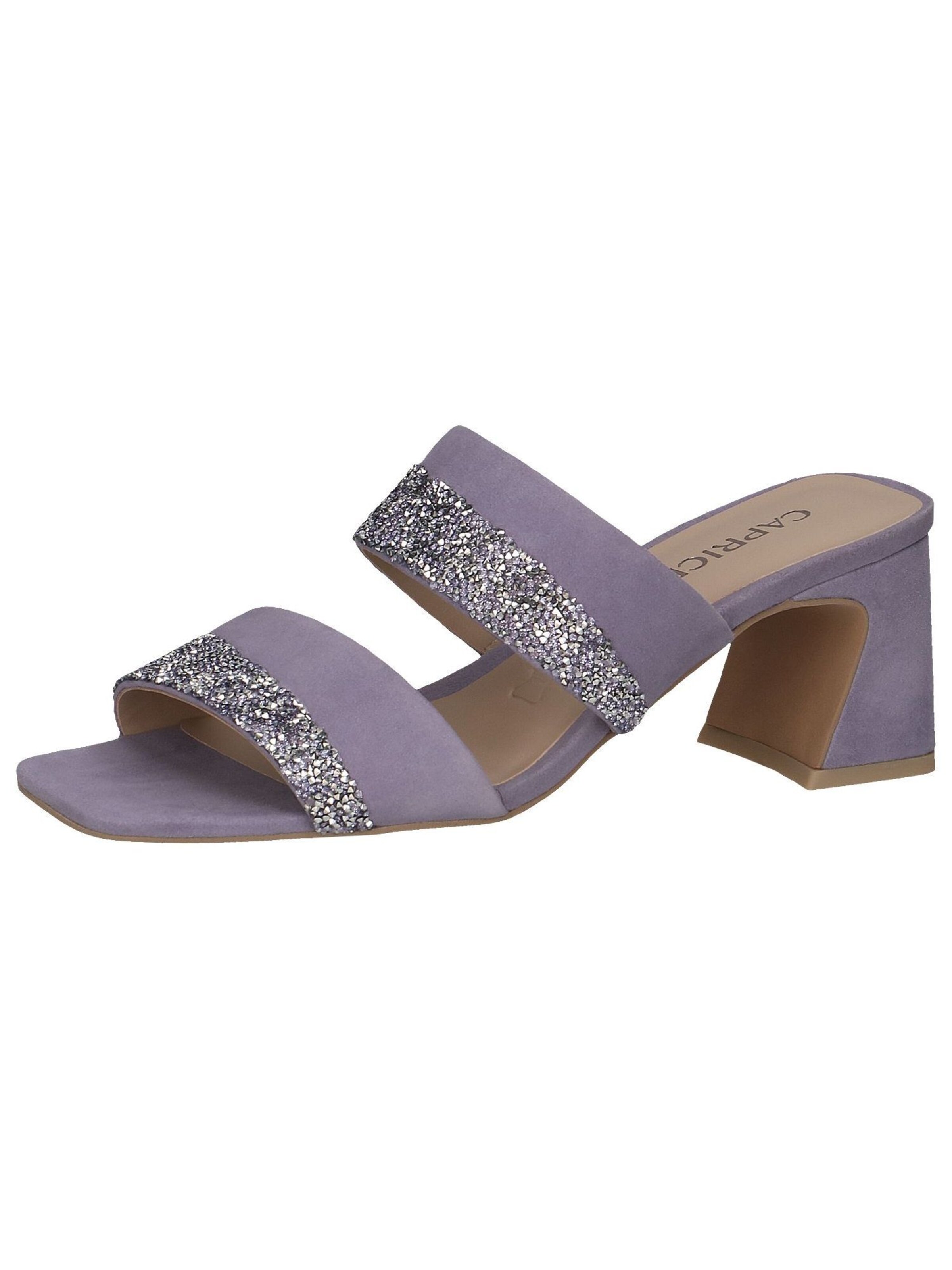 CAPRICE Pantolette in Lila: Vorderseite