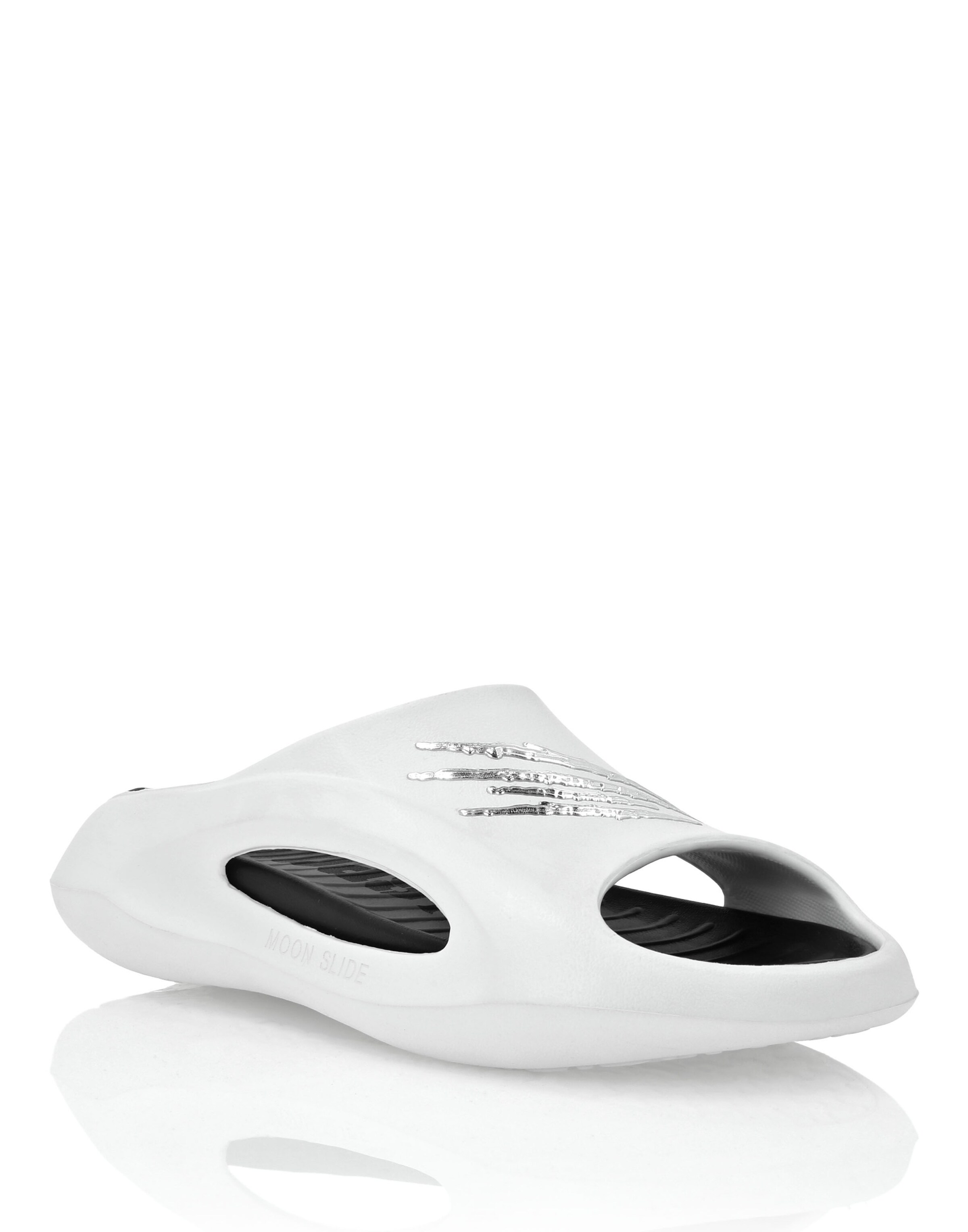 Plein Sport - Sapato aberto em branco