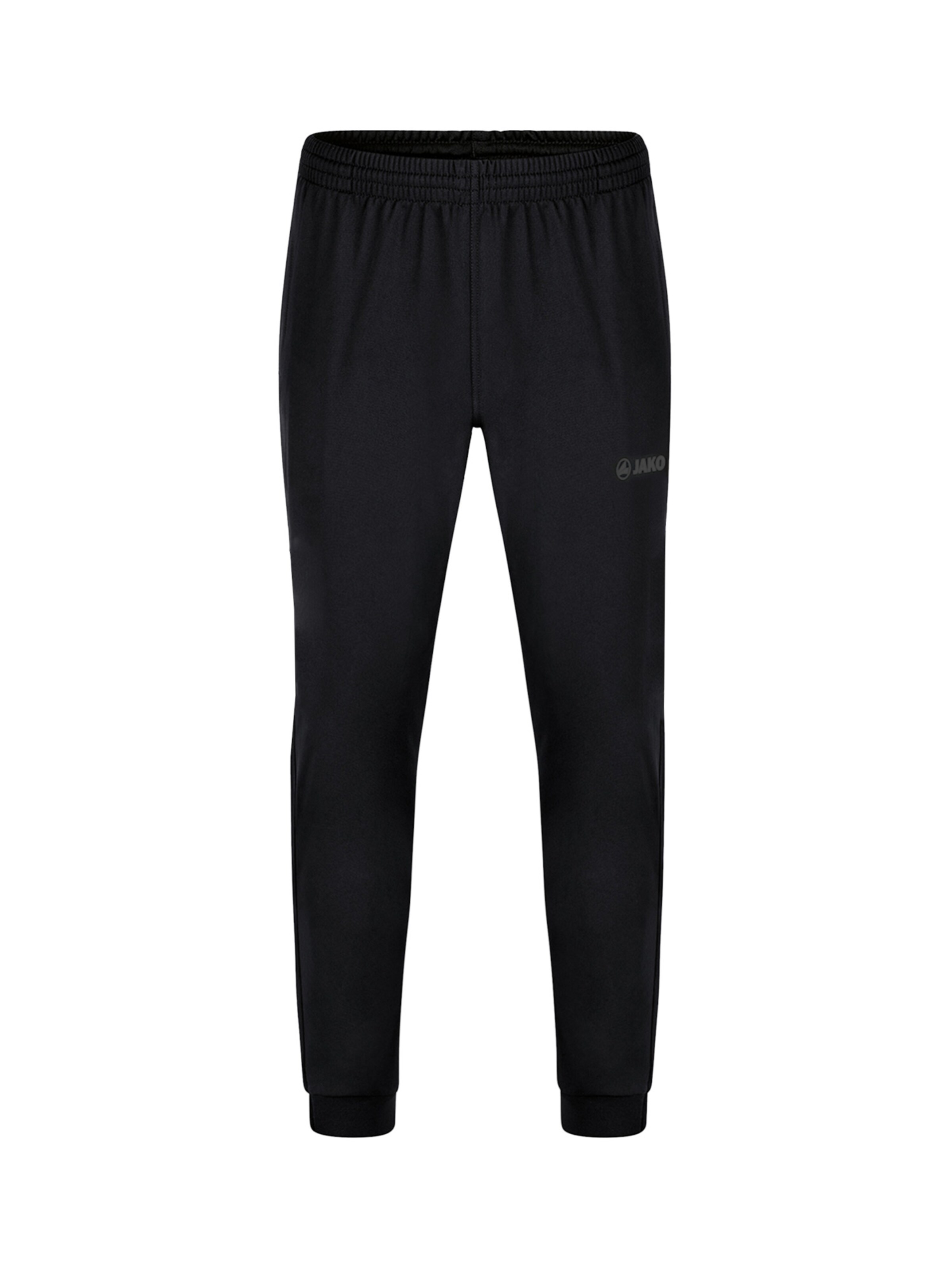 JAKO Tapered Sporthose 'Attack' in Schwarz: Vorderseite