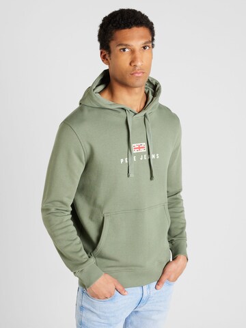 Pepe Jeans Sweatshirt in Grün: Vorderseite