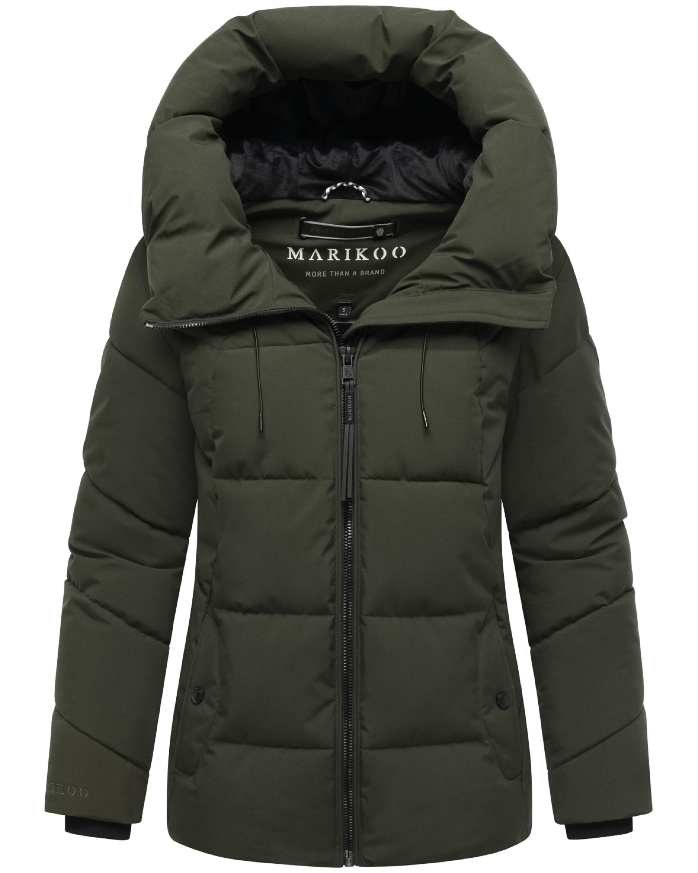 MARIKOO Vinterjacka 'Kuscheltatze XVI' i grön