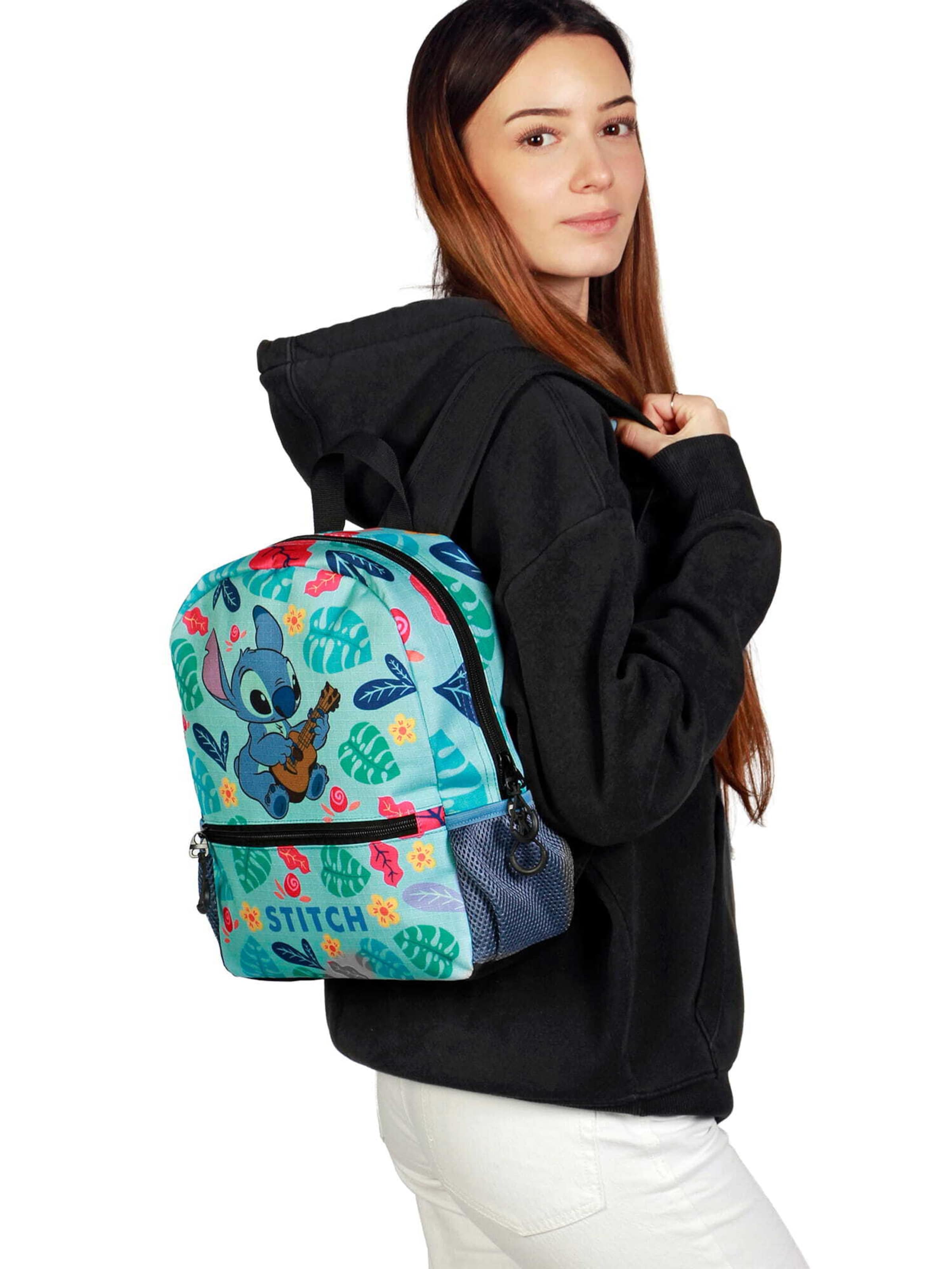 DISNEY Rugzak 'Lilo & Stitch' in Blauw: voorkant