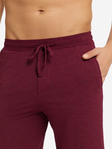 Pantalon de pyjama 'Casuals' Hanro en rouge