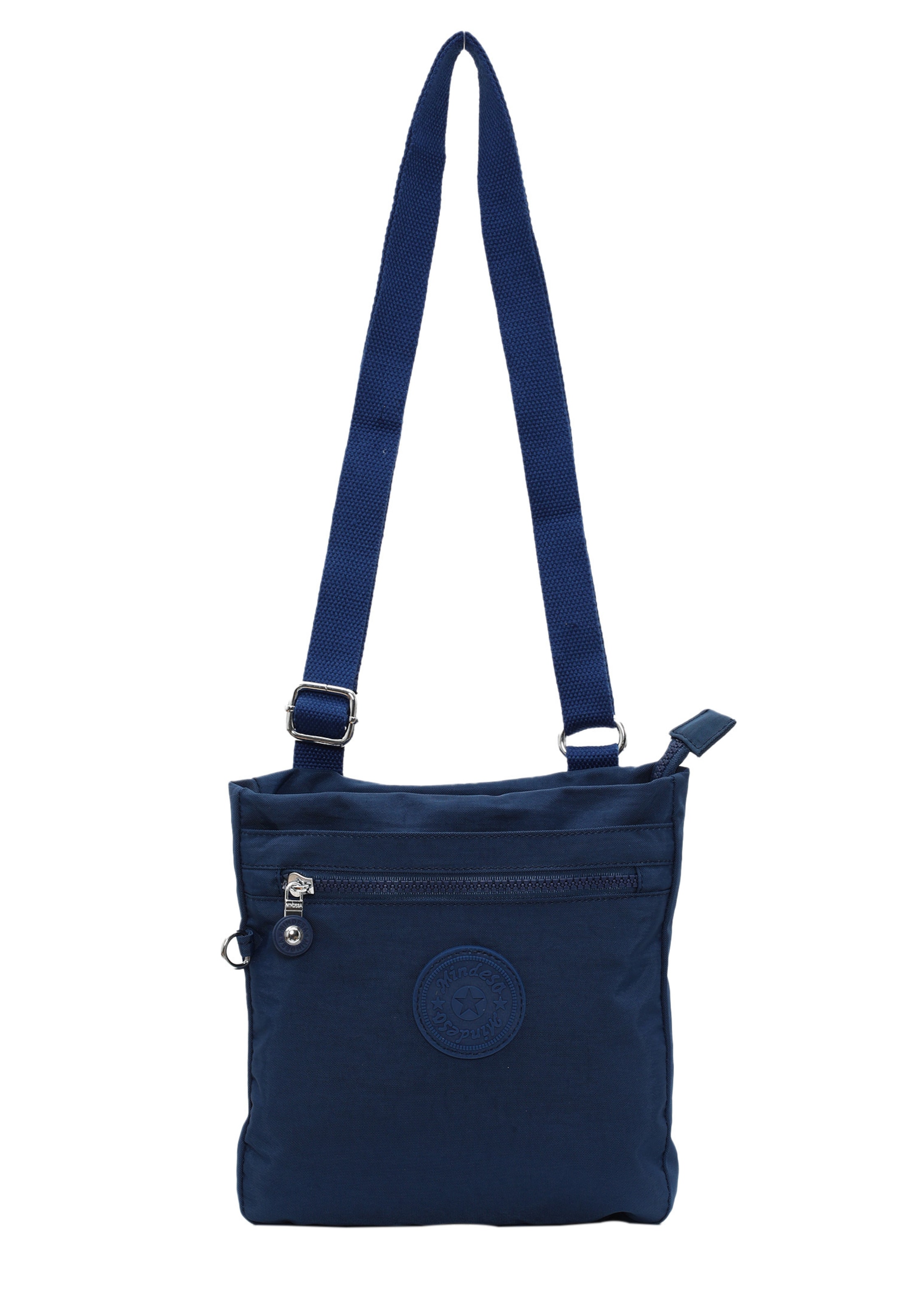 Mindesa - Mala de ombro em azul: frente