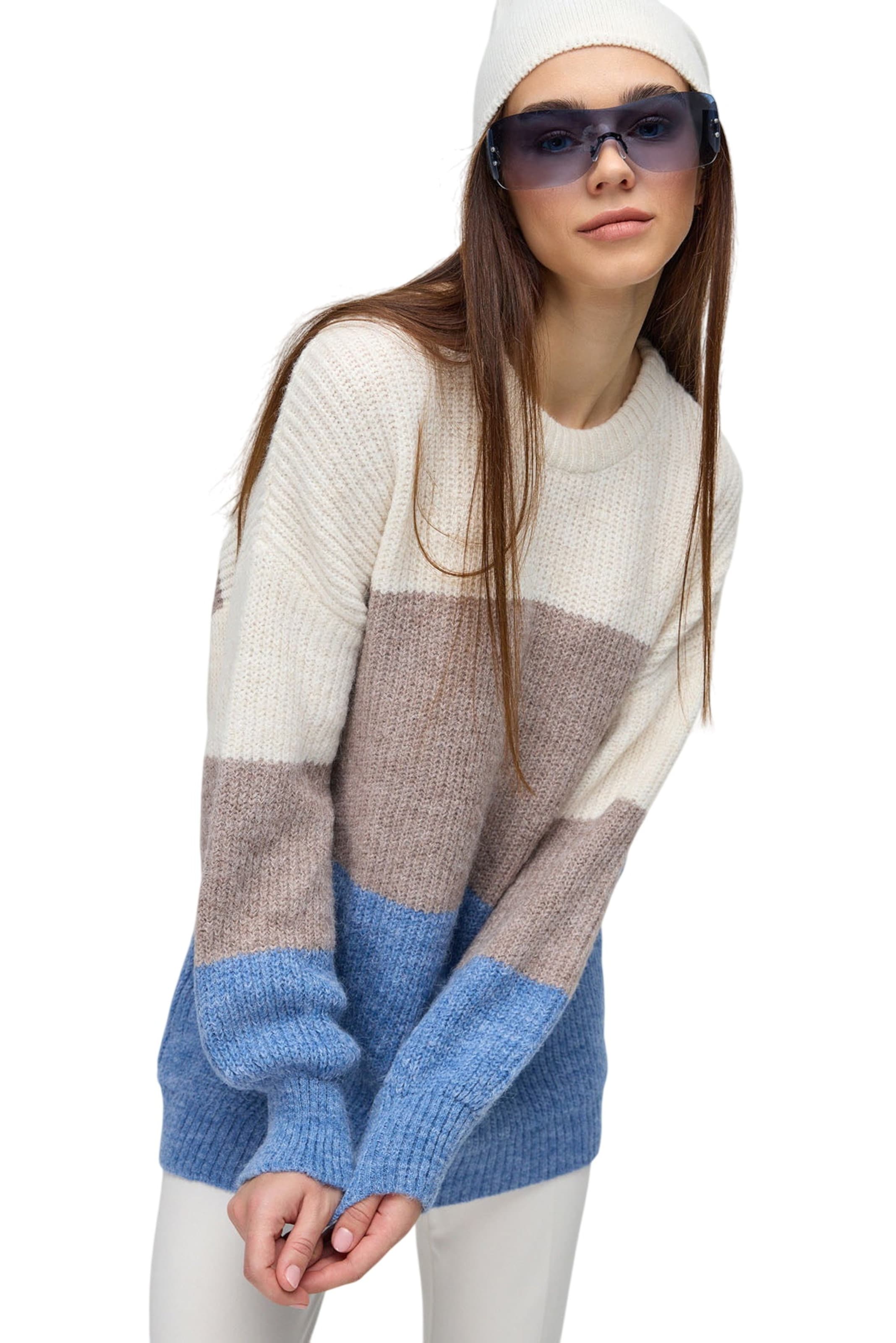 No Matter What Pullover in Mischfarben: Vorderseite