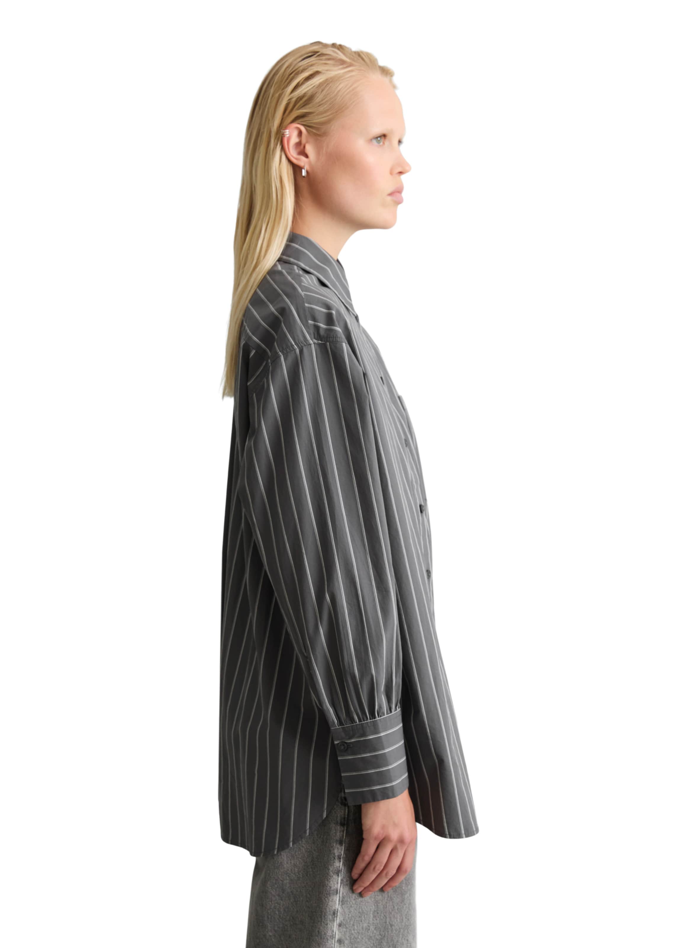 Marc O'Polo DENIM Blouse in Grijs