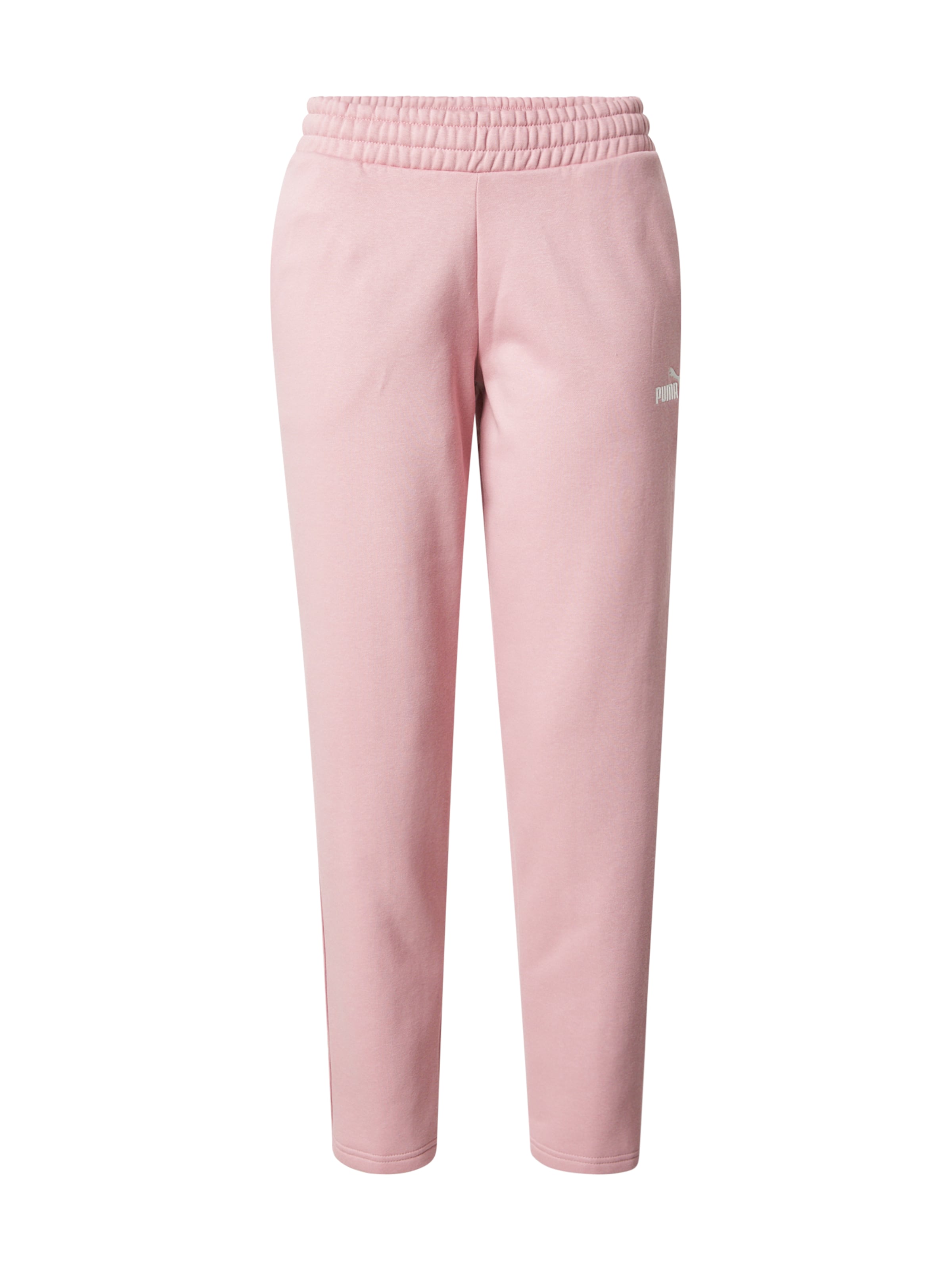 PUMA Спортивные штаны 'ESS' в Ярко-розовый: спереди