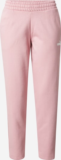Sportinės kelnės 'ESS' iš PUMA, spalva – ryškiai rožinė spalva / balta, Prekių apžvalga