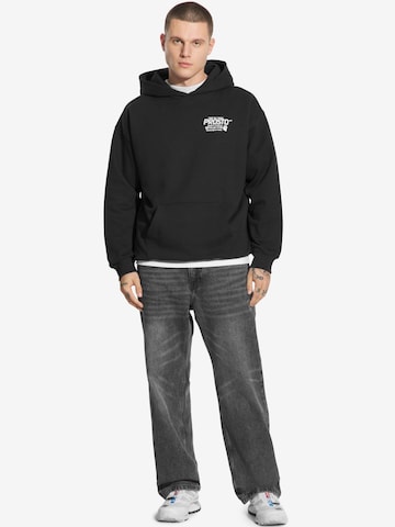 Prosto Sweatshirt 'Flathead' in Black