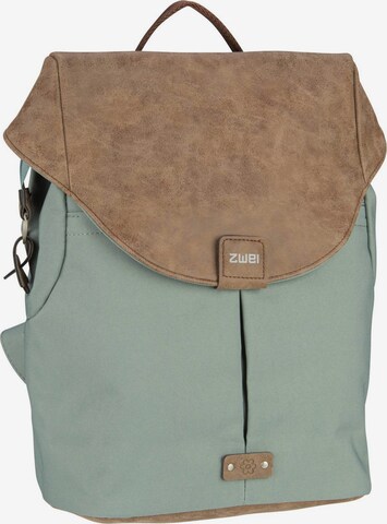 ZWEI Backpack 'Olli O12' in Green: front