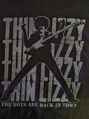 Rockshirts Shirt 'Thin Lizzy Boys Are Back in Town T-Shirt' in Grey