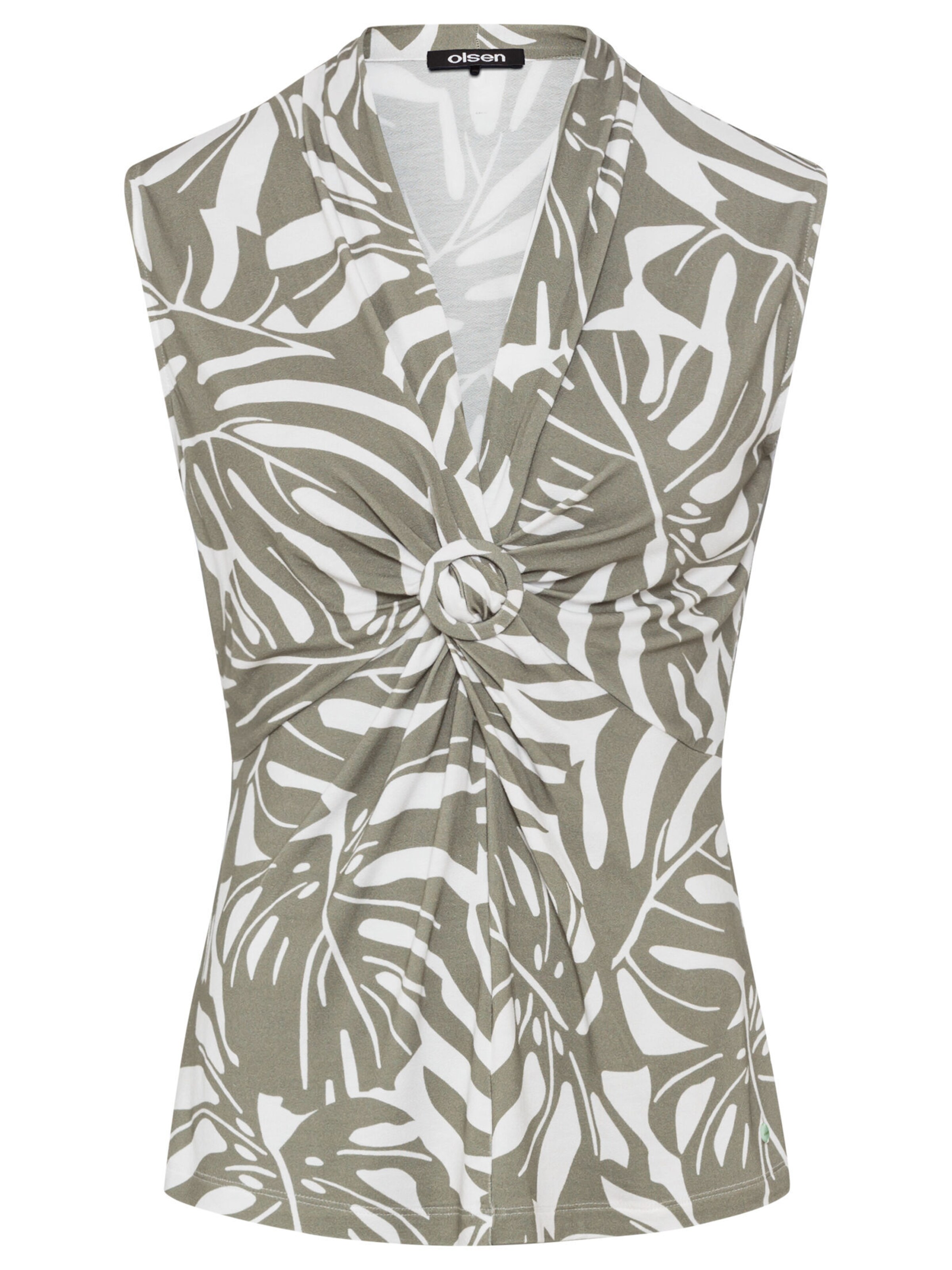 Olsen Top in Green: front