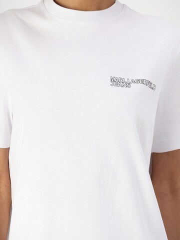 KARL LAGERFELD JEANS Kleit, värv valge