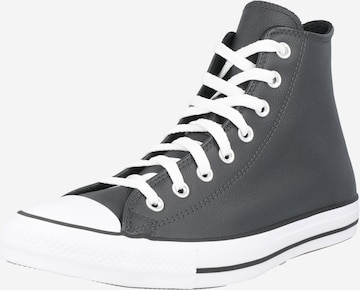 pelēks CONVERSE Zemie brīvā laika apavi 'Chuck Taylor All Star': no priekšpuses