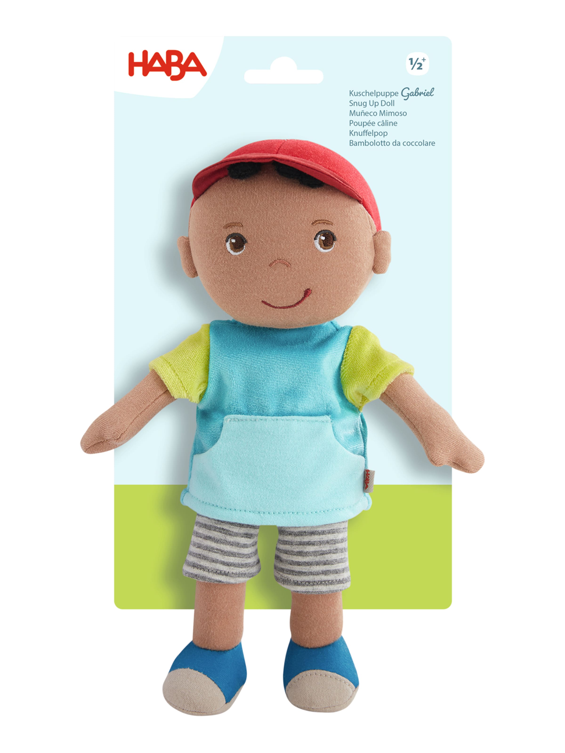 HABA Stuffed animals 'Gabriel' in Mixed colours: front