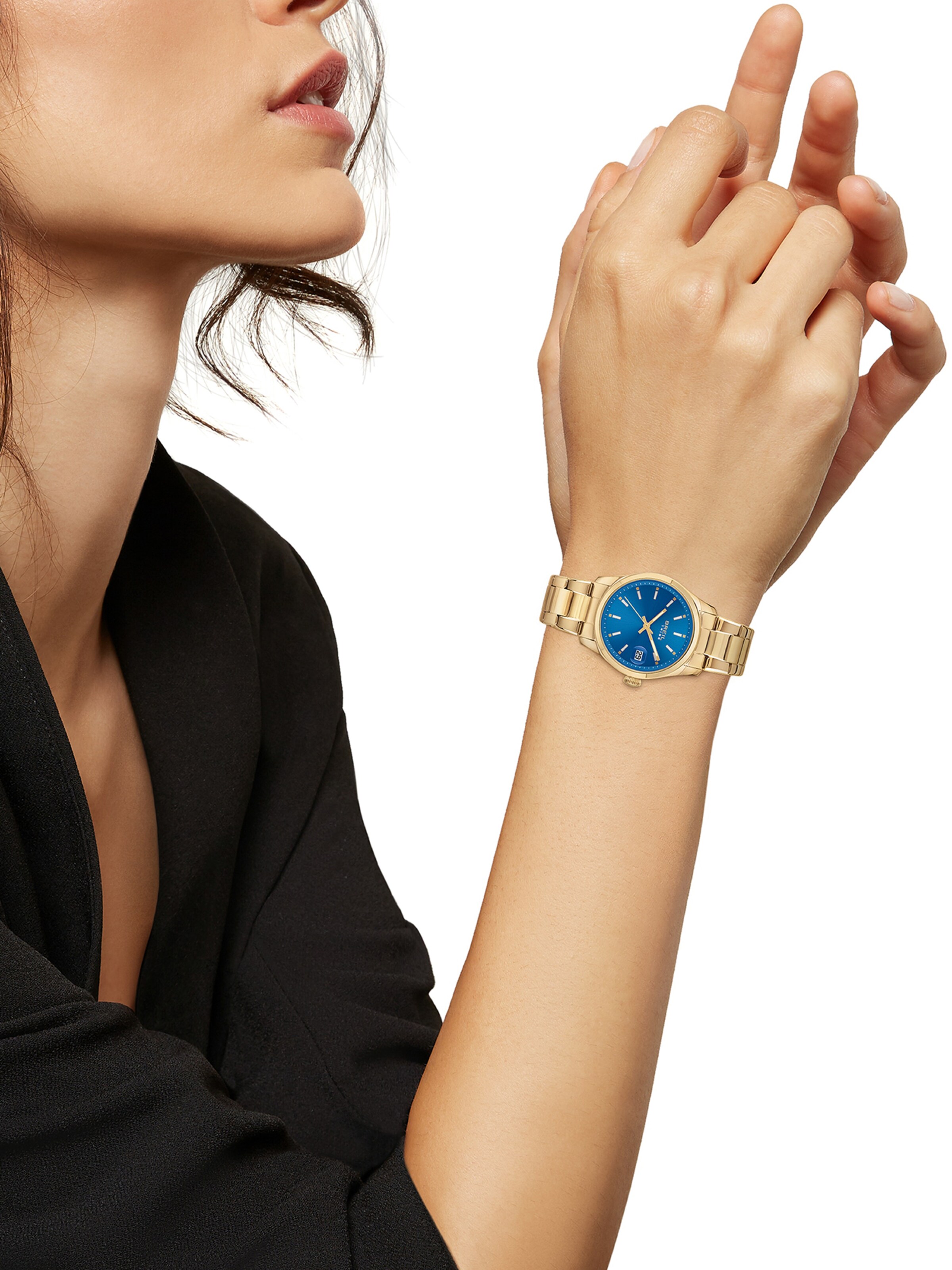 Breil Analog Watch 'Classic Elegance' in Gold: front