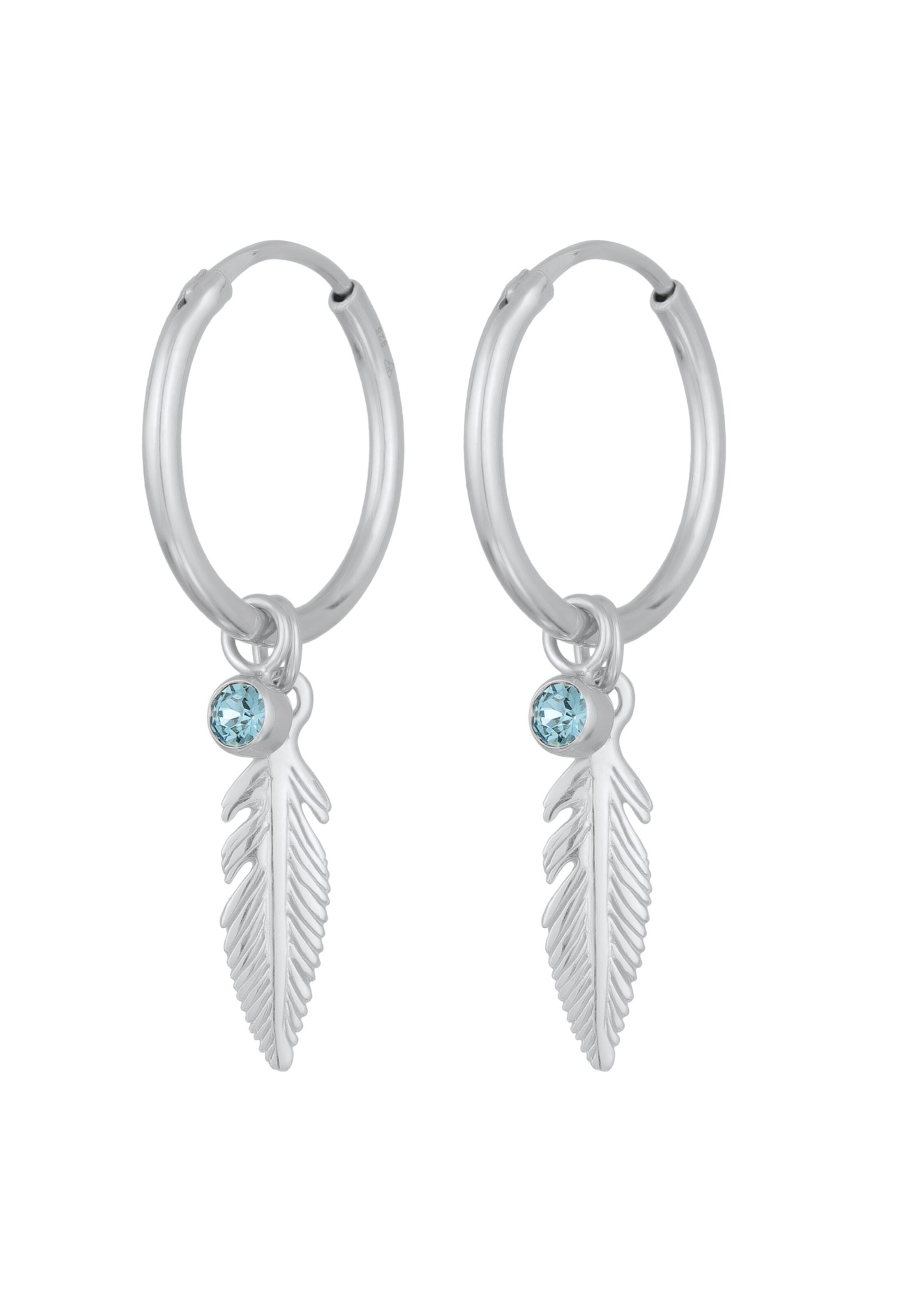 ELLI Ohrringe in Silber: Vorderseite