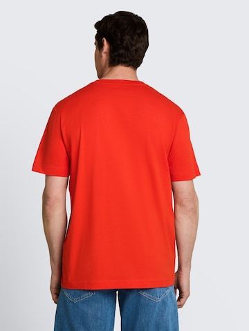 TOM TAILOR T-Shirt in Rot