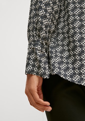 COMMA Blouse in Zwart