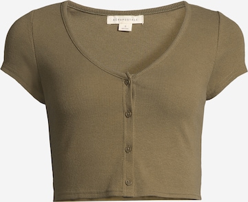 AÉROPOSTALE Shirt in Green: front