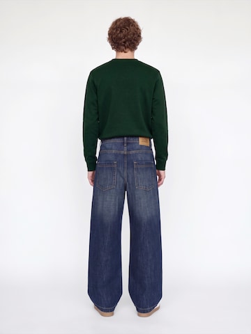 JACK & JONES Dressipluus 'JJXMAS FUN', värv roheline