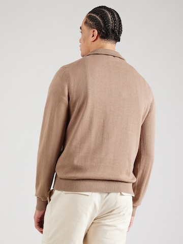 SELECTED HOMME Pullover 'SLHBERG' in Beige