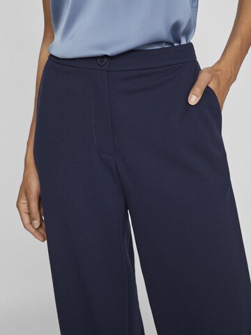 VILA Wide leg Broek in Blauw