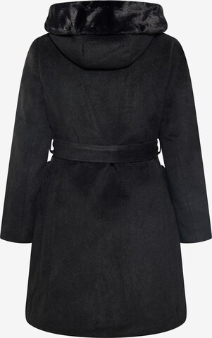 Manteau mi-saison Usha en noir