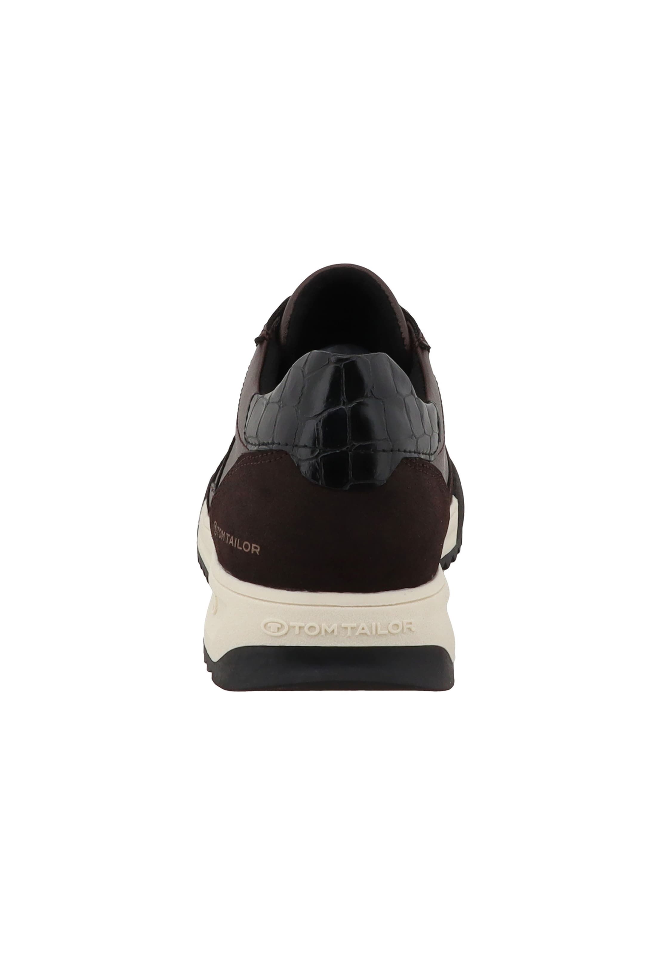 TOM TAILOR Sneaker in Braun