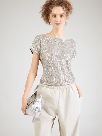 Chemisier 'Sydney' ABOUT YOU en argent : devant