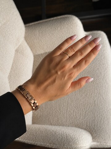 Bracelet 'MILASEE' Holzwerk en or