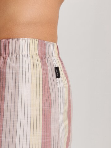 Hanro - Boxers ' Fancy Woven ' em bege