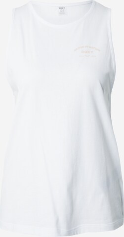 ROXY Sports Top 'ESSENTIAL ENERGY EVERYDAY' in White: front