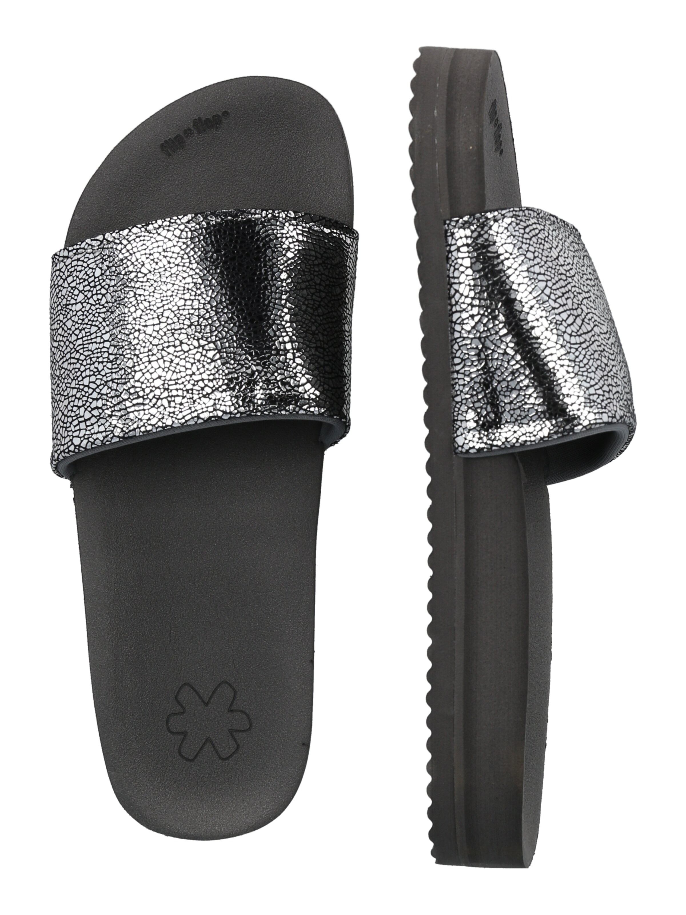 FLIP*FLOP Klapki w kolorze srebrny