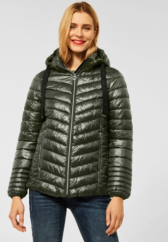 STREET ONE Winterjacke in Grün: Vorderseite