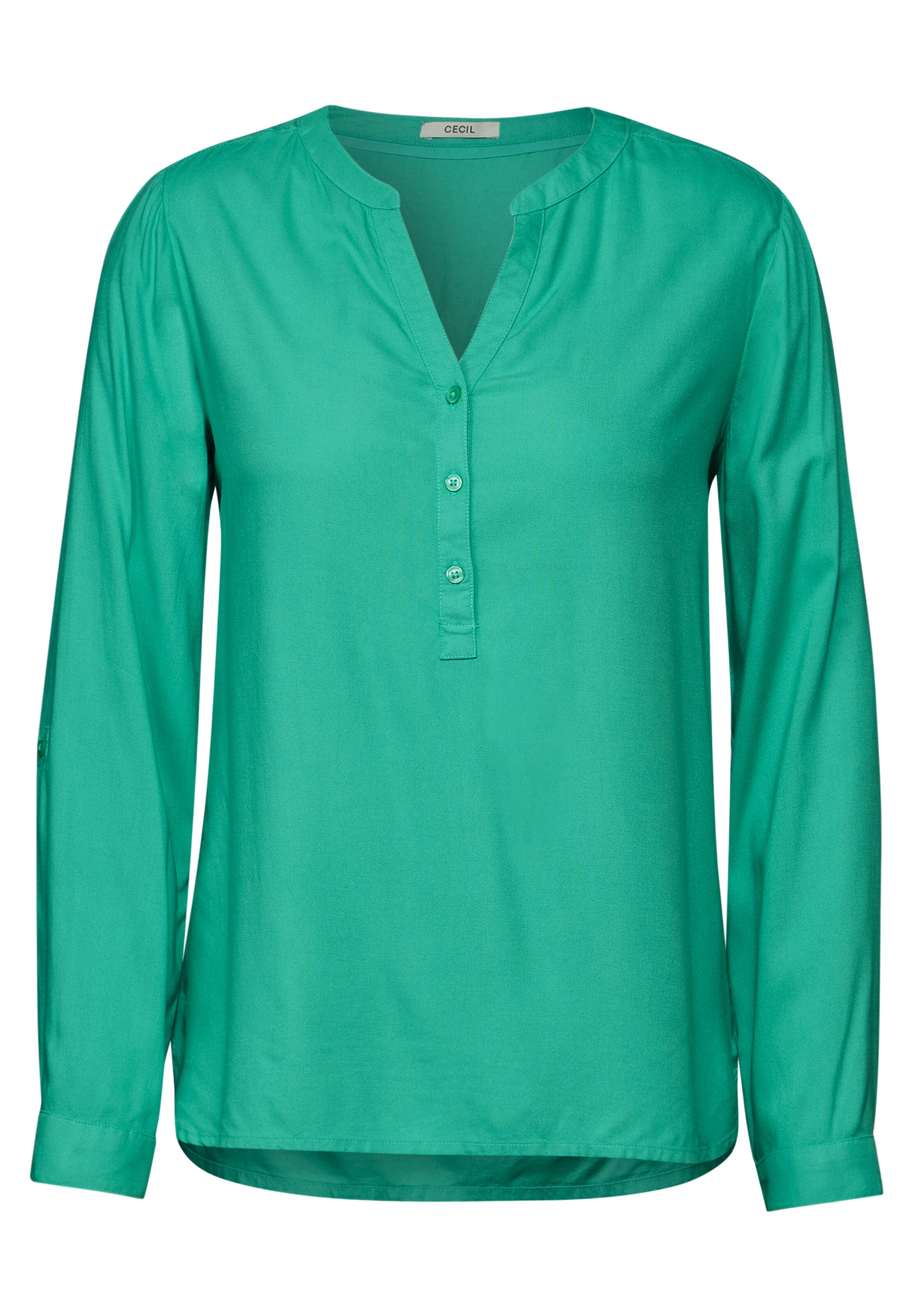 CECIL Bluse in Grün: Vorderseite